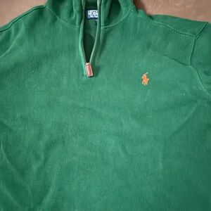 Polo by Ralph Lauren Green Quarter-Zip